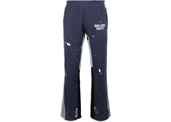 Gallery Dept. Painted Flare Sweat Pants Navy