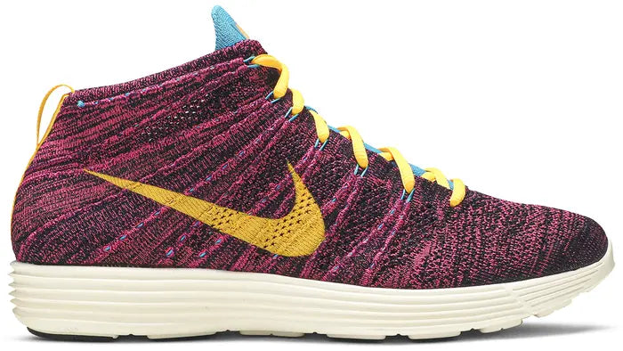 Nike Lunar Flyknit Chukka Grand Purple Laser Orange