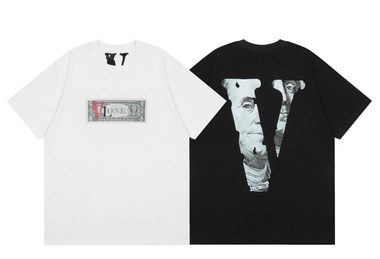 VLONE money Black Tee