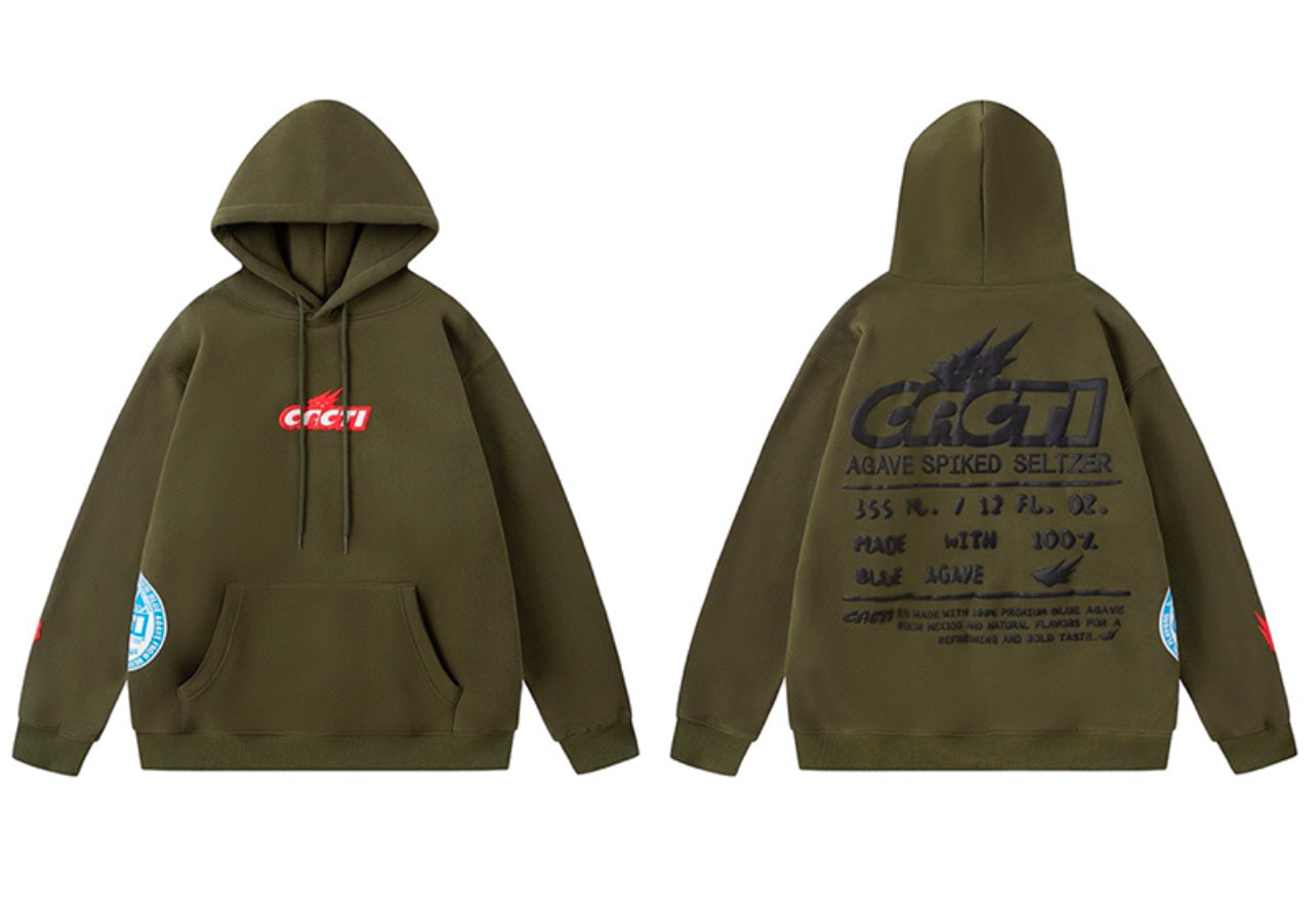 Travis Scott Cacti Mono Seal Hoodie Green