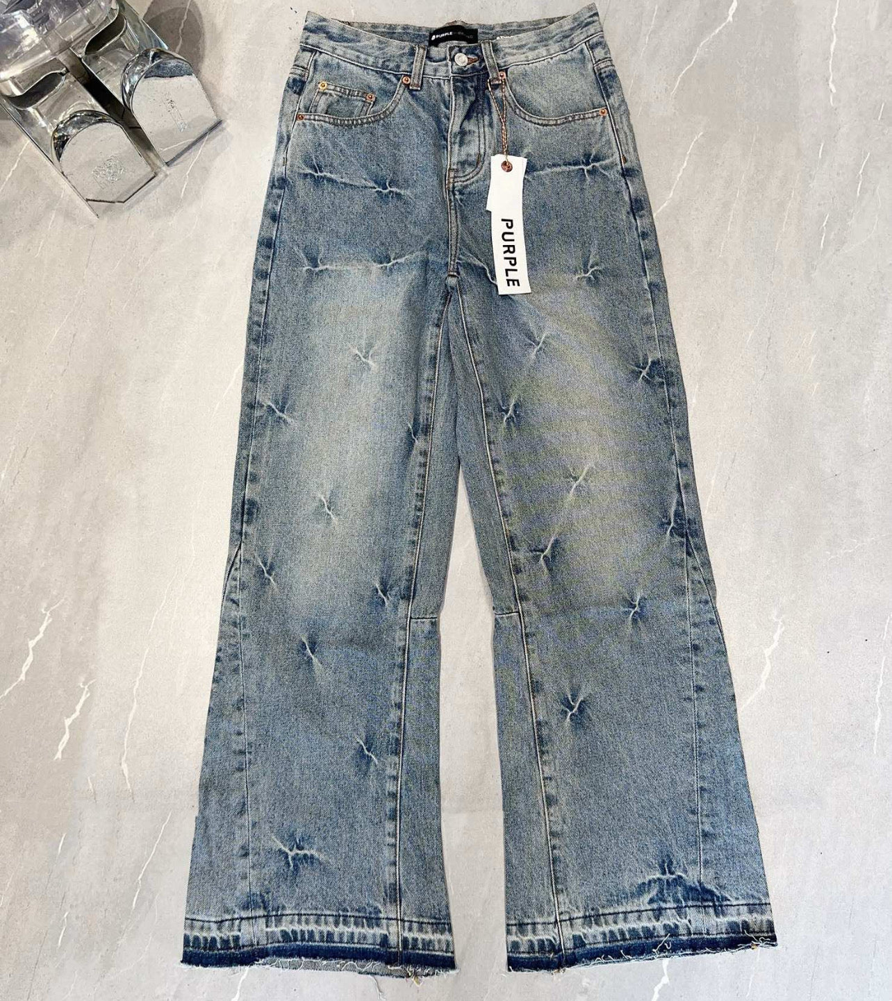 Purple Jeans Denim “Flare Bottoms”
