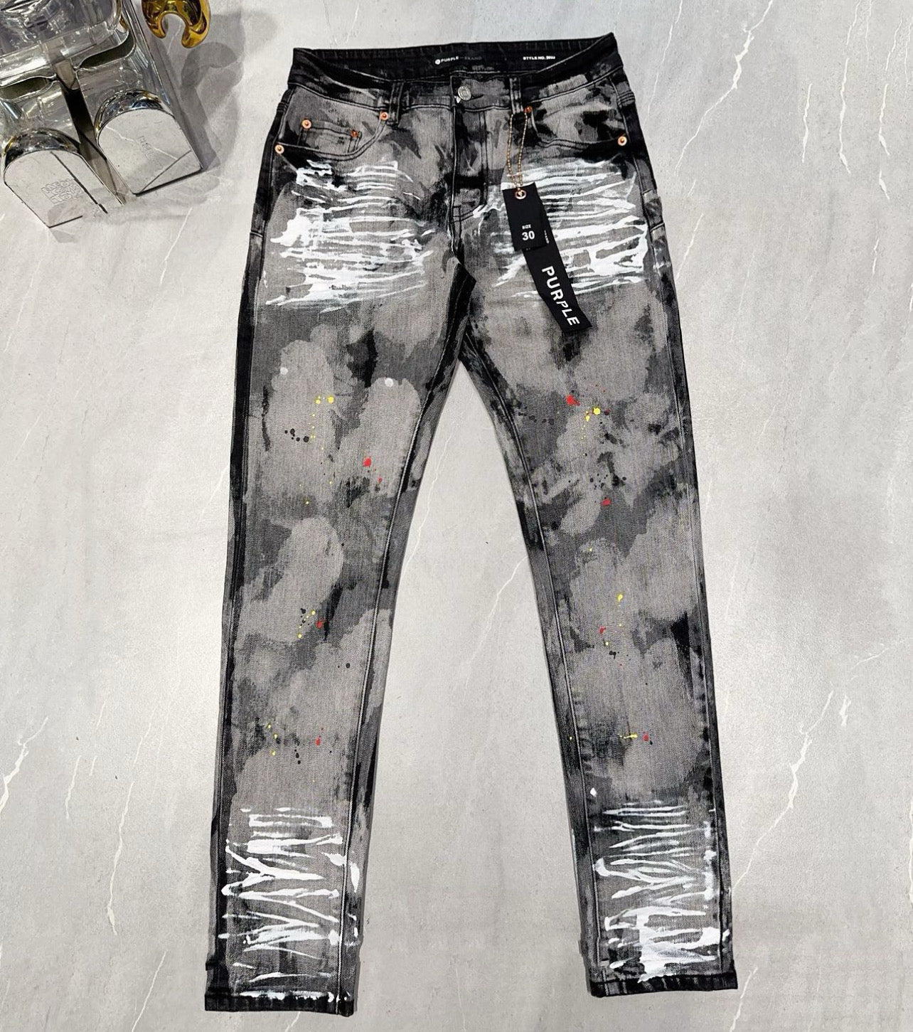 Purple Jeans Denim “Grey Wash”
