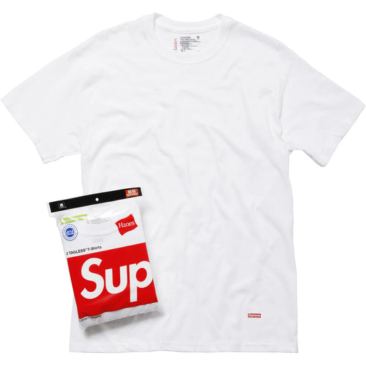 Supreme®/Hanes® Tagless Tee (White)