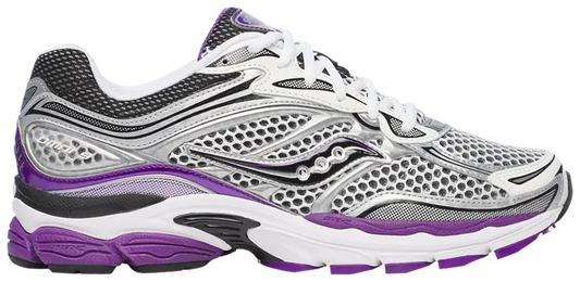 Saucony ProGrid Omni 9 White Black Silver Purple