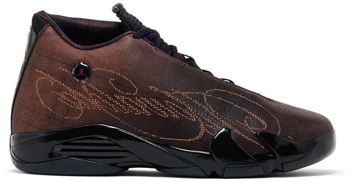 Mowalola x Air Jordan 14 Retro 'Burnt Red'