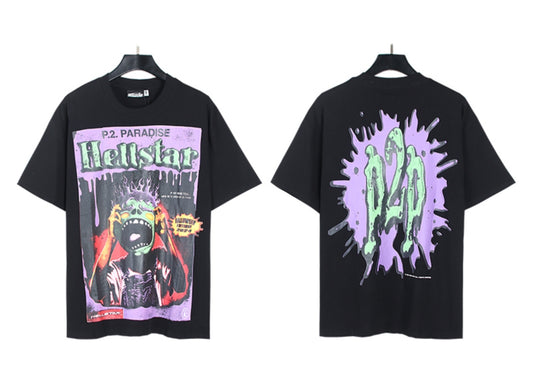 Hellstar Halloween Magazine Cover Tee