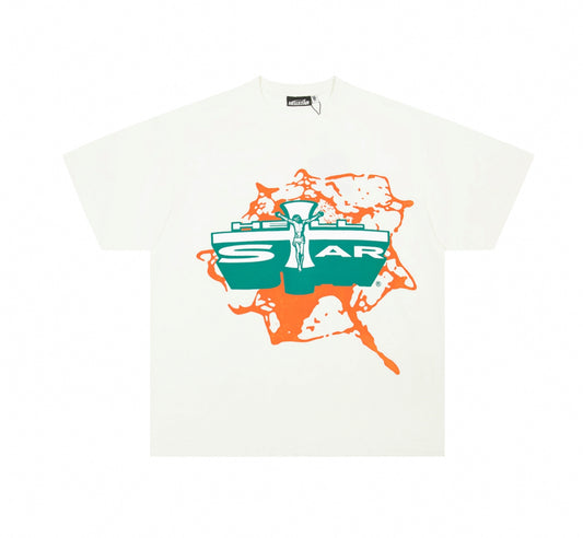 Hellstar Jesus T-Shirt White