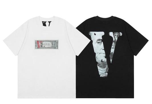 VLONE money Black Tee
